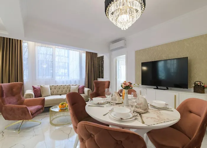 лукс на море Luxury In Downtown With Garage Apartamento
